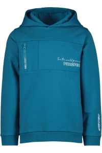 4President hoodie Iddo blue coral